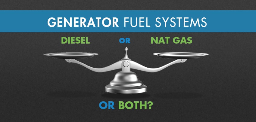 Generator fuel systems illustration