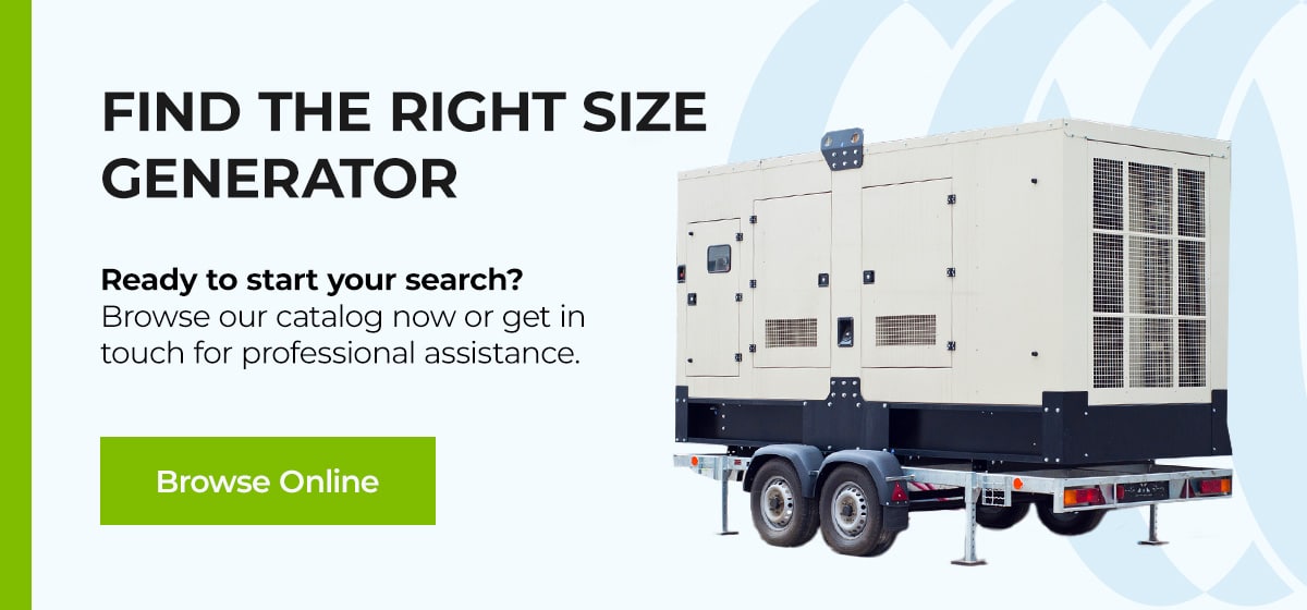 Find the Right Size Generator